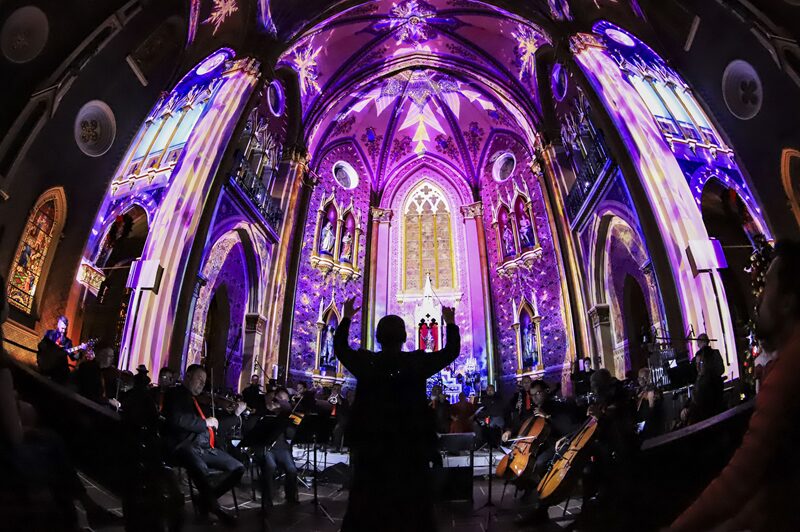 Catedral de Luz. Foto: José Fernando Ogura/SECOM