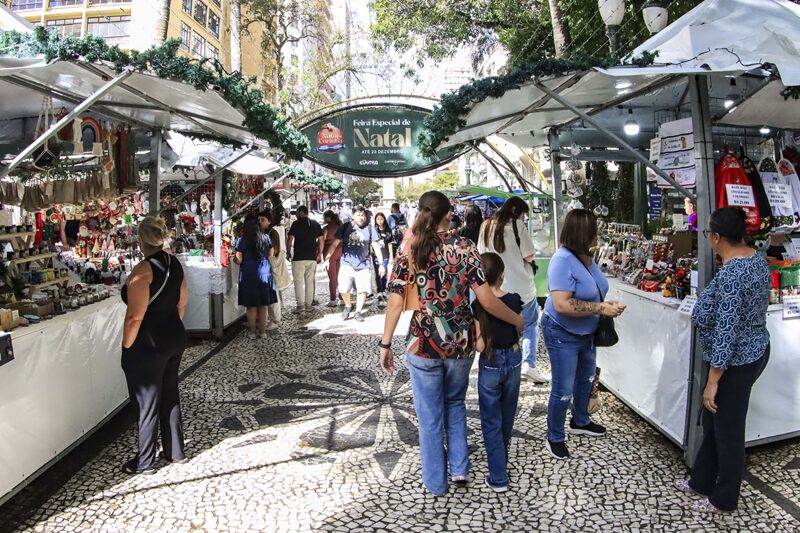 Feira Especial de Natal. Foto: José Fernando Ogura/SECOM