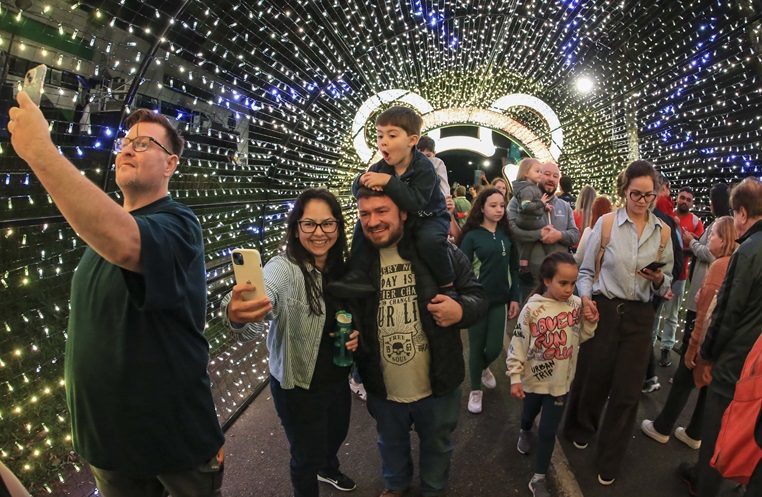 disney no parque barigui