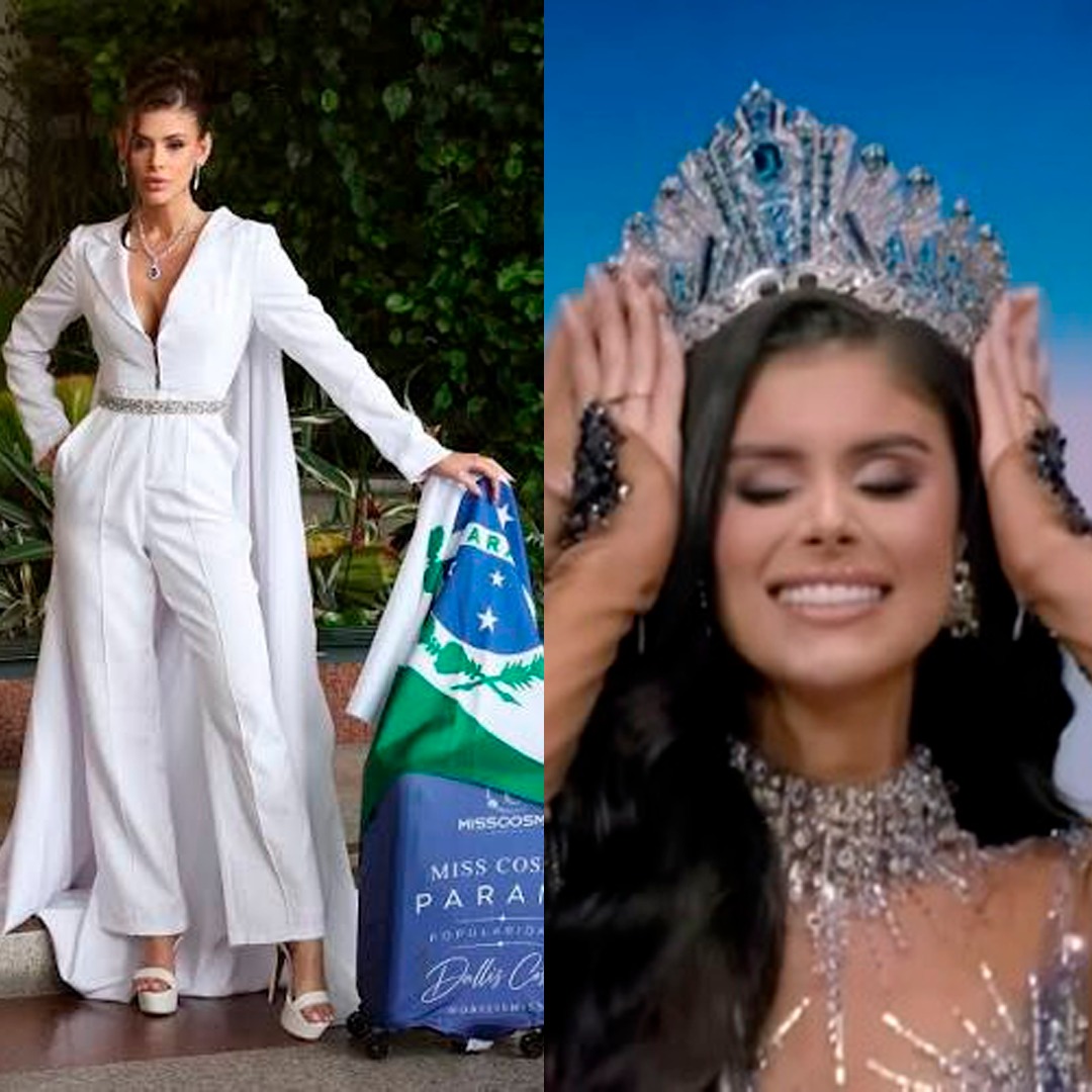 Dallis Costa recebe a coroa de Miss Cosmo Brasil 2026